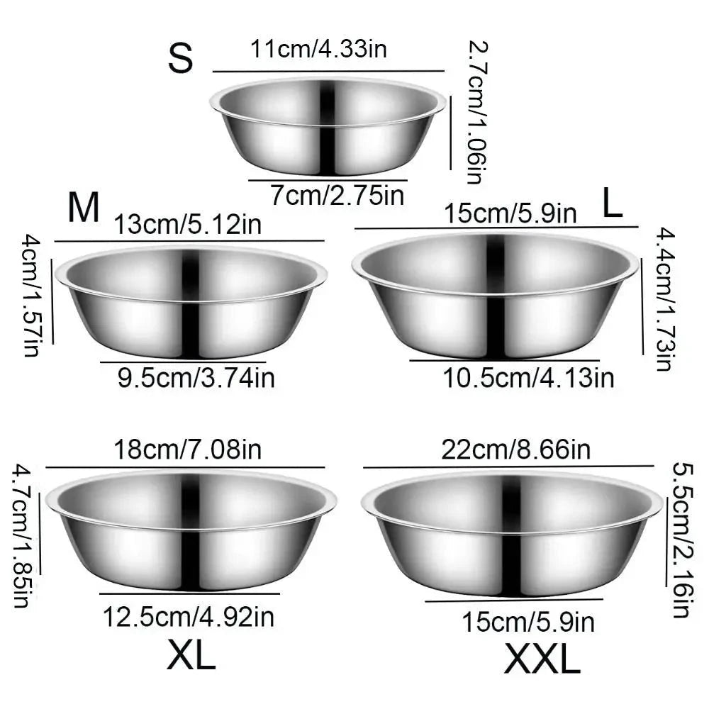 Stainless Steel Pet Bowl