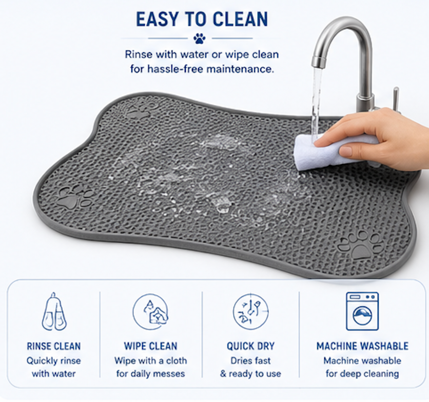 Absorbent Pet Feeding Mat