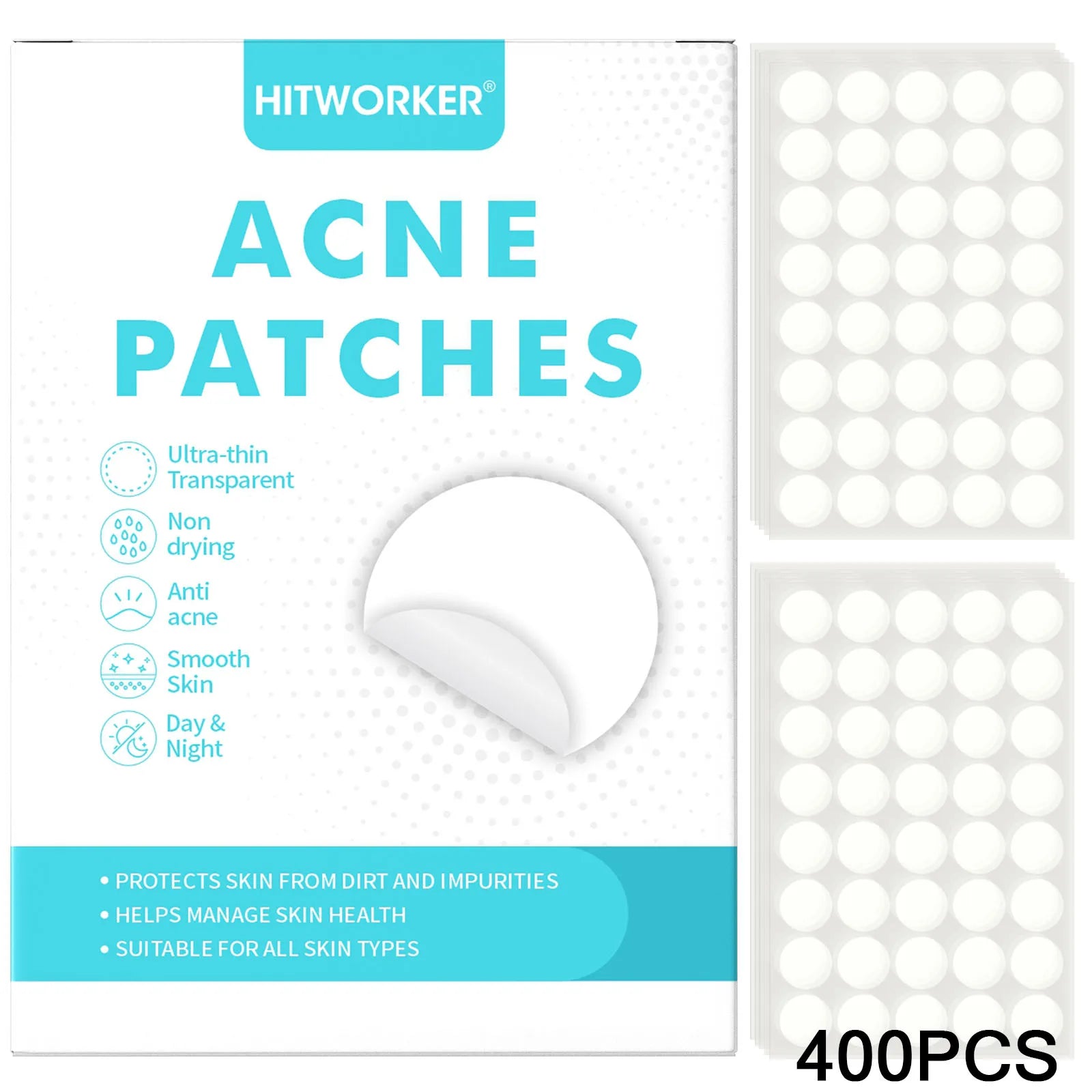 Gentle Non-Irritating Hydrocolloid Acne Patch